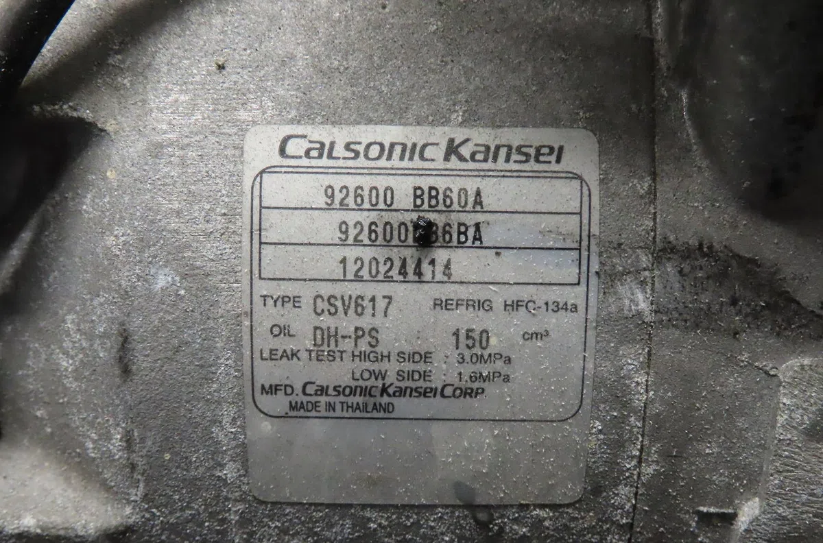 Compresseur air conditionne Nissan QASHQAI - QASHQAI 2 I (J10, NJ10, JJ10E) 1.6 dci (2011-2013) 5 portes occasion — photo 2