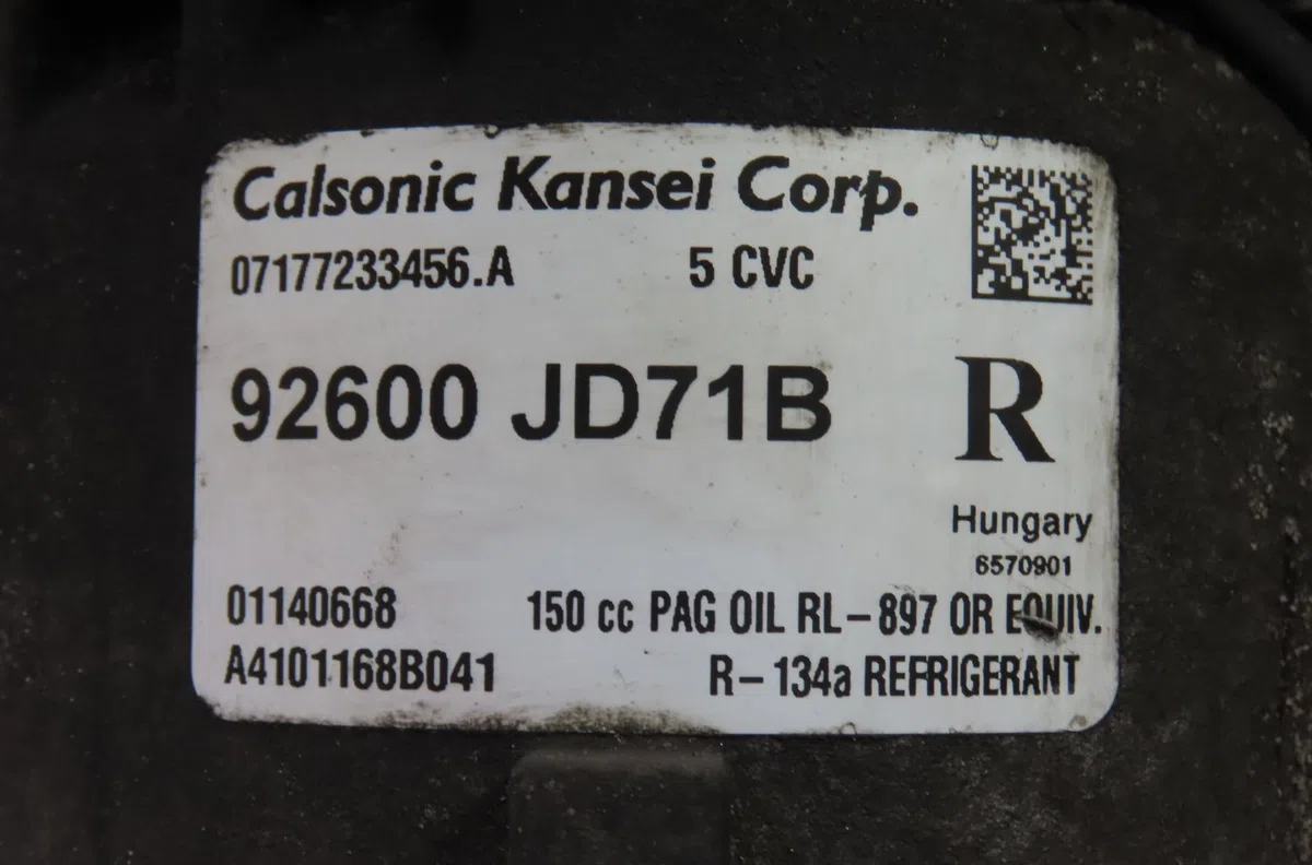 Compresseur air conditionne Nissan X-TRAIL II (T31) 2.0 dci 4x4 (2007-2013) occasion — photo 3