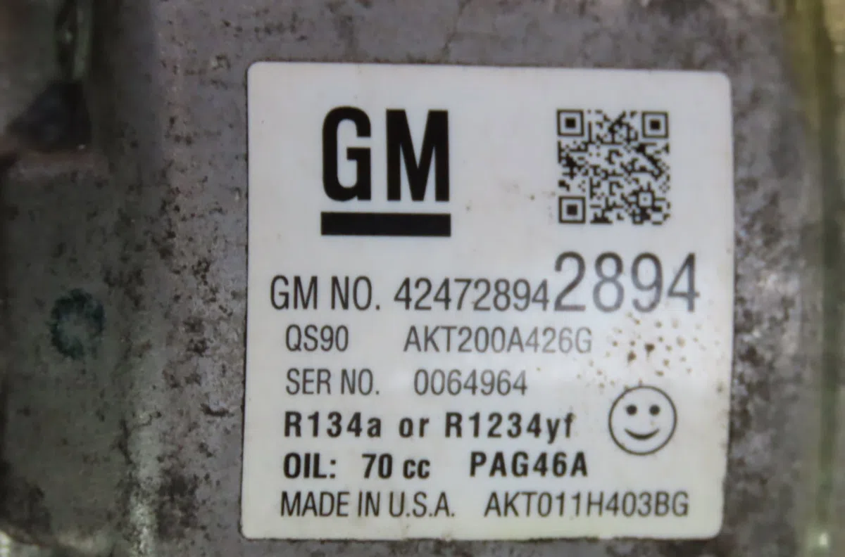 Compresseur air conditionne Opel MOKKA - MOKKA X (J13) 1.4 (_76) (2013) occasion — photo 3