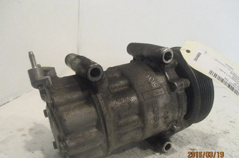 Compresseur air conditionne PEUGEOT 206 2008 occasion — photo 2