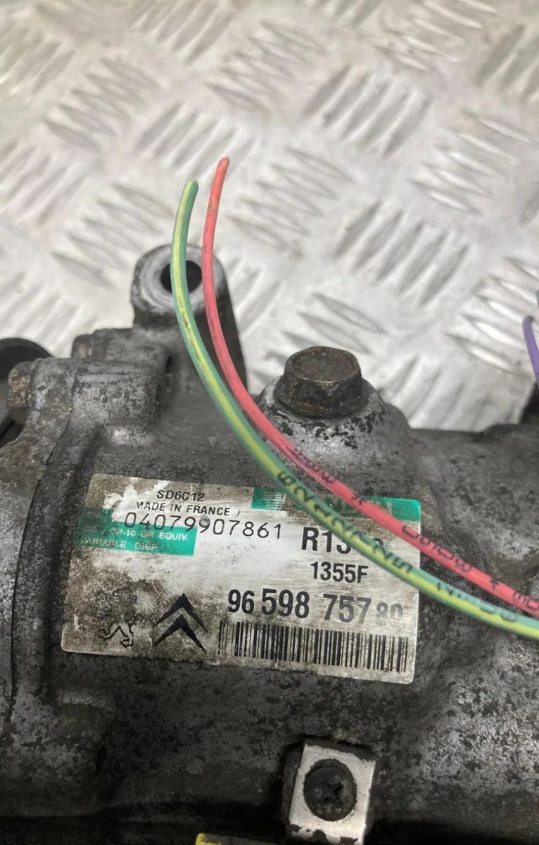 Compresseur air conditionne PEUGEOT 207 PHASE 1 BREAK occasion — photo 2