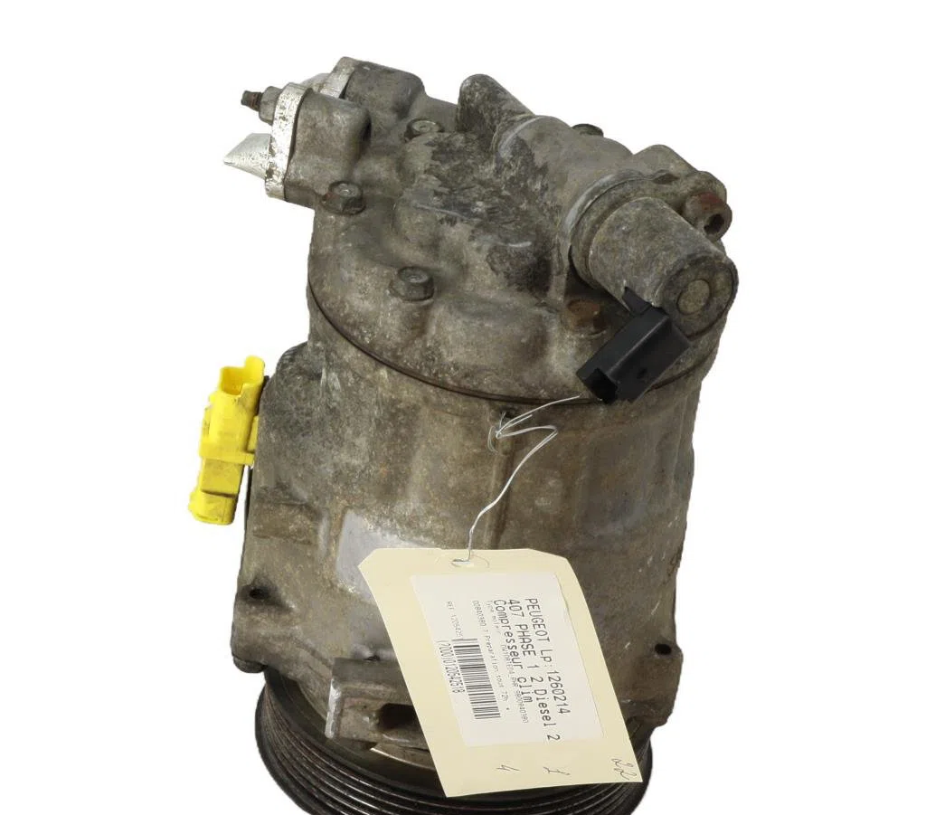 Compresseur air conditionne Peugeot 407 (6D_) 2.0 hdi 135 (6drhrh, 6drhre, 6drhrg, 6drhrj) (2004-2010) 4 portes occasion — photo 2