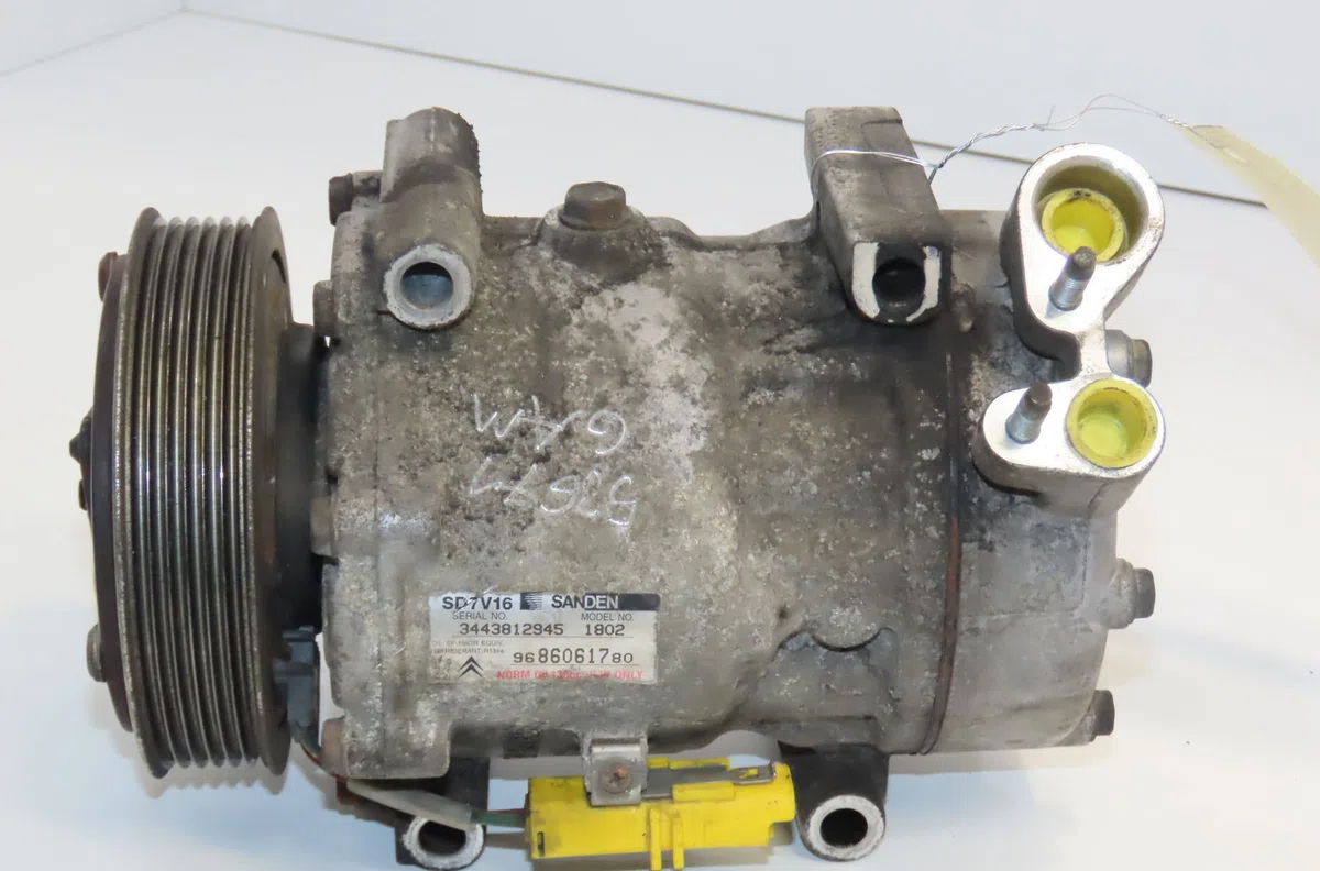 Compresseur air conditionne Peugeot PARTNER Camionnette-Monospace (5_, G_) 1.6 hdi 75 (2005-2008) occasion — photo 2