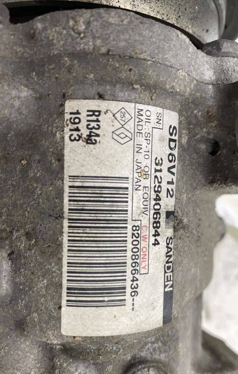 Compresseur air conditionne Renault CLIO II (BB_, CB_) 1.5 dci (b-cb3m) (2005-2010) 3 portes occasion — photo 2