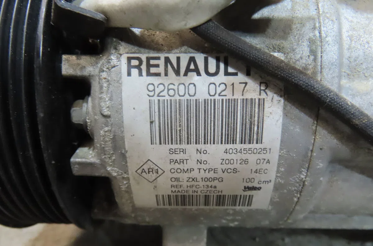 Compresseur air conditionne Renault CLIO IV (BH_) 0.9 tce 90 (2012) 5 portes occasion — photo 3