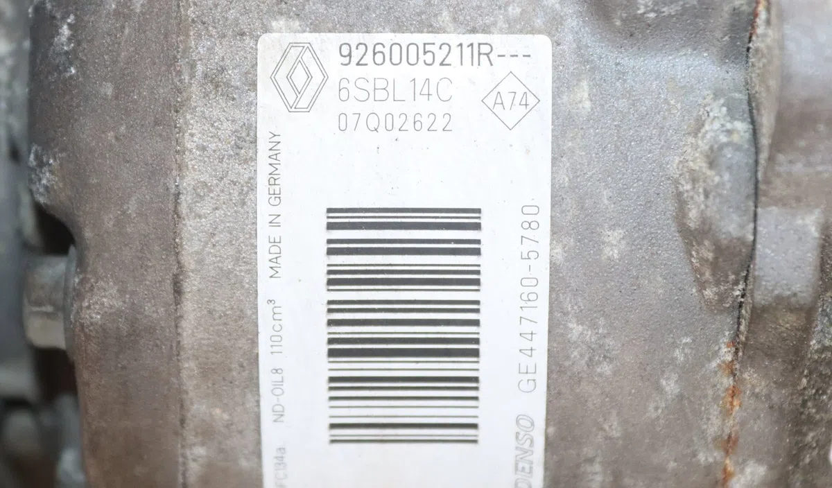Compresseur air conditionne Renault GRAND SCÉNIC III (JZ0-1_) 1.6 dci (jz00, jz12) (2011) 5 portes occasion — photo 3