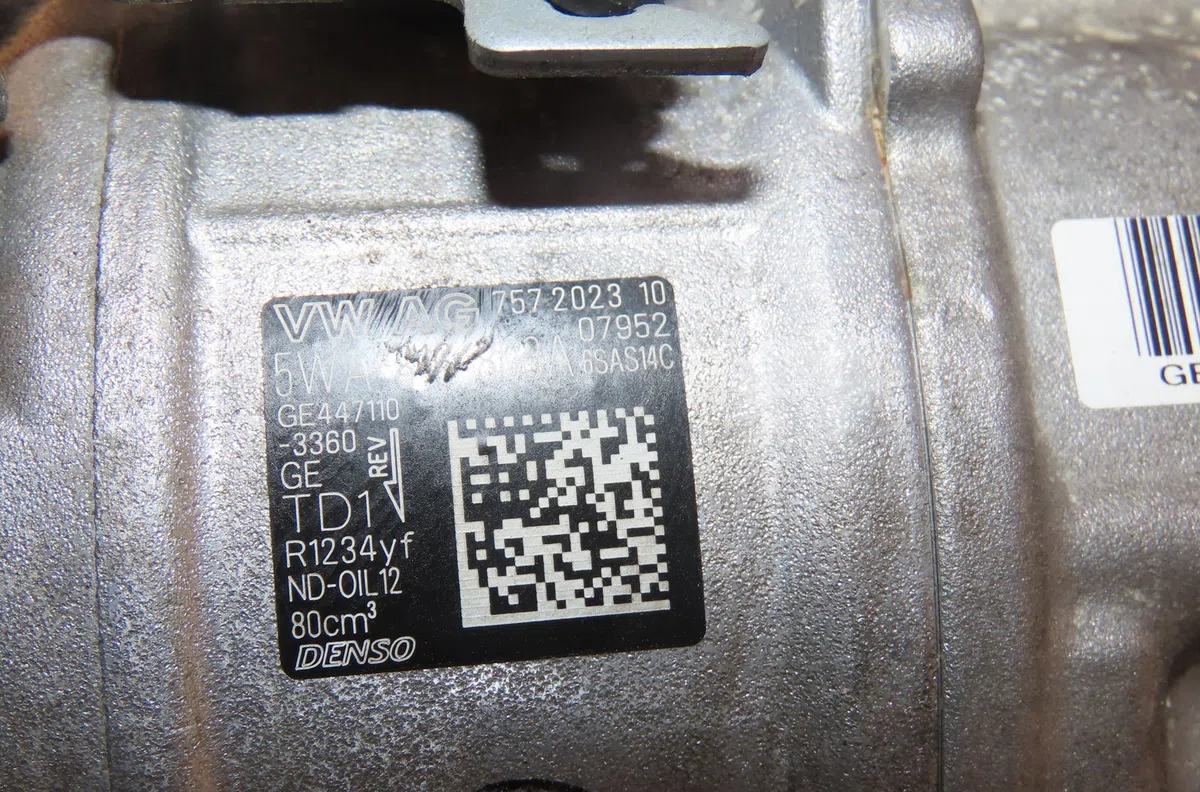 Compresseur air conditionne Seat LEON (KL1) 1.0 tsi mild hybrid (2020) occasion — photo 2