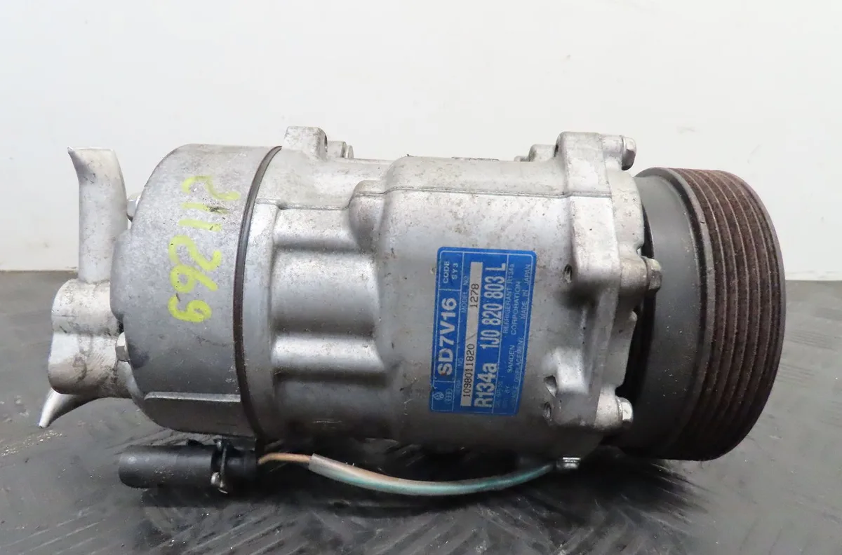 Compresseur air conditionne Volkswagen NEW BEETLE Décapotable (1Y7) 1.9 tdi (2003-2010) occasion