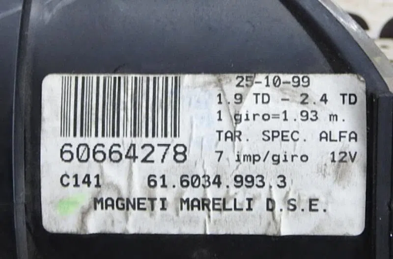 Compteur ALFA ROMEO 156 PHASE 1 occasion