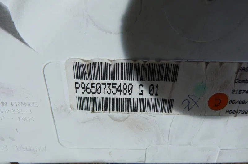 Compteur CITROEN C3 1 PHASE 1 occasion — photo 3
