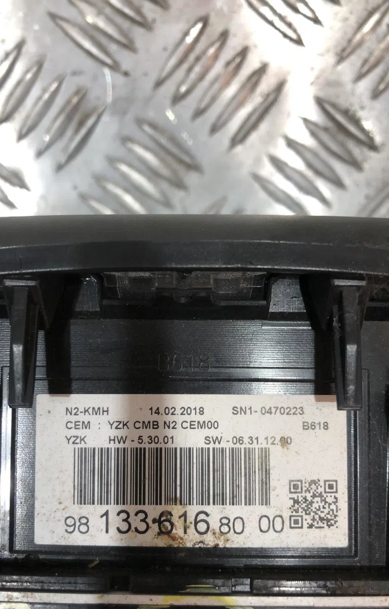 Compteur CITROEN C3 3 PHASE 1 occasion — photo 2