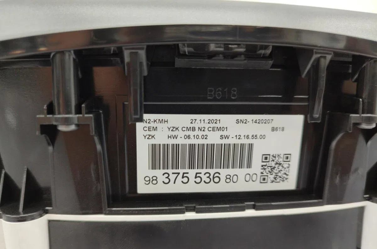 Compteur CITROEN C3 3 PHASE 2 occasion — photo 2