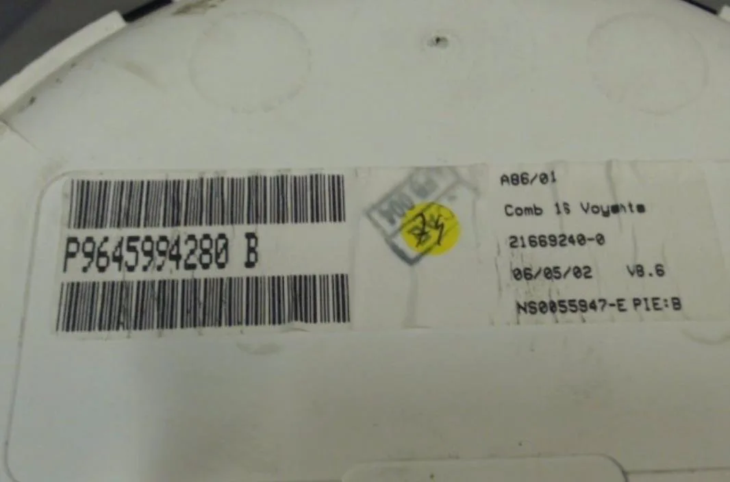 Compteur Citroen C3 I (FC_, FN_) 1.4 i (2002-2010) 5 portes occasion