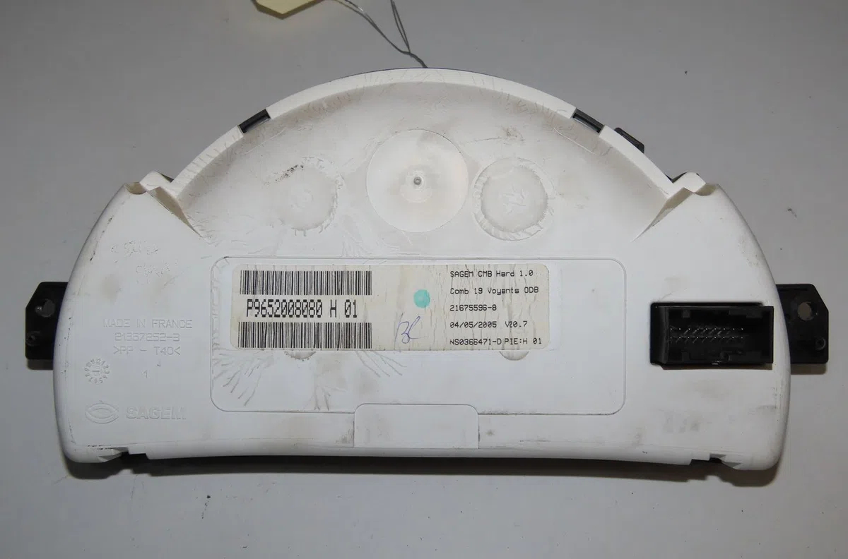 Compteur Citroen C3 Pluriel (HB_) 1.6 (2003) occasion — photo 2