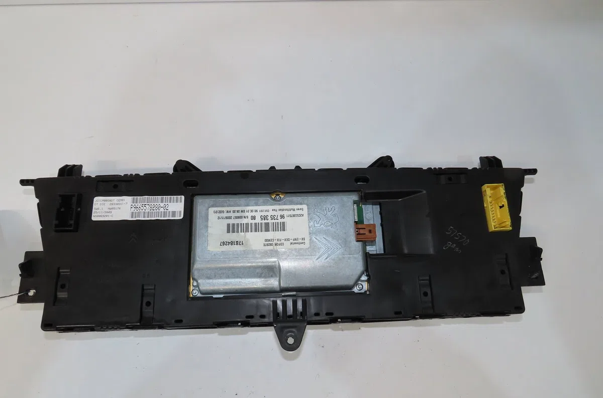 Compteur Citroen C4 PICASSO I Monospace (UD_) 1.6 hdi (2007-2013) 5 portes occasion — photo 2