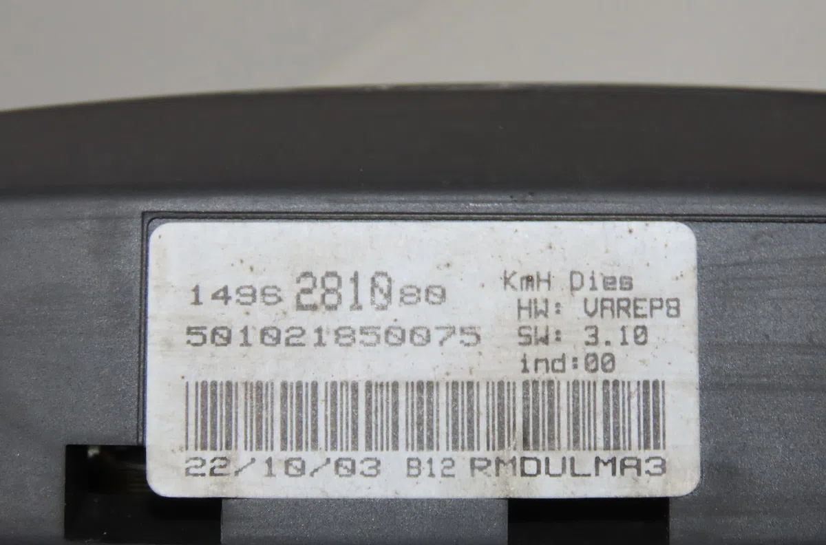Compteur Citroen C8 (EA_, EB_) 2.2 hdi (2002) occasion — photo 4