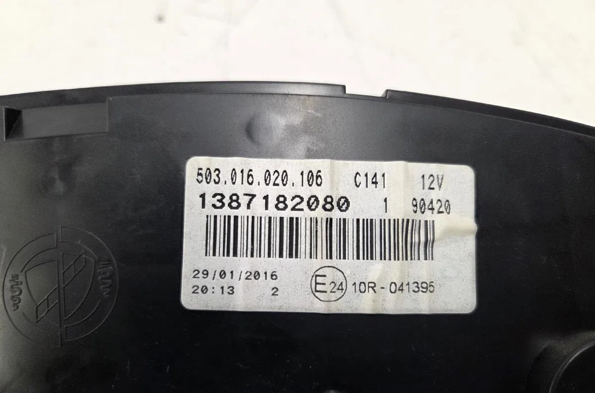 Compteur CITROEN JUMPER 3 PHASE 2 occasion — photo 2