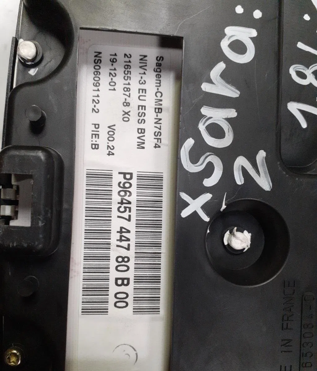 Compteur Citroen XSARA (N1) 1.6 16v (2000-2005) 5 portes occasion — photo 2