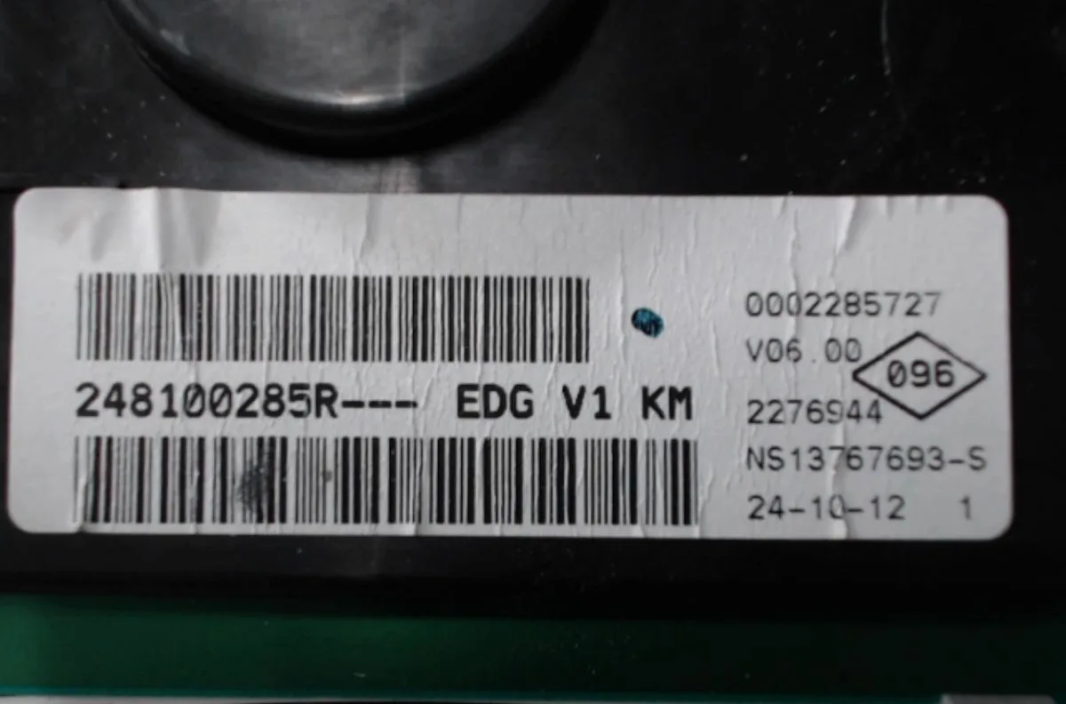 Compteur Dacia DOKKER Monospace (KE_) 1.5 dci - blue dci 75 (keaj, keah, kejw) (2012) occasion