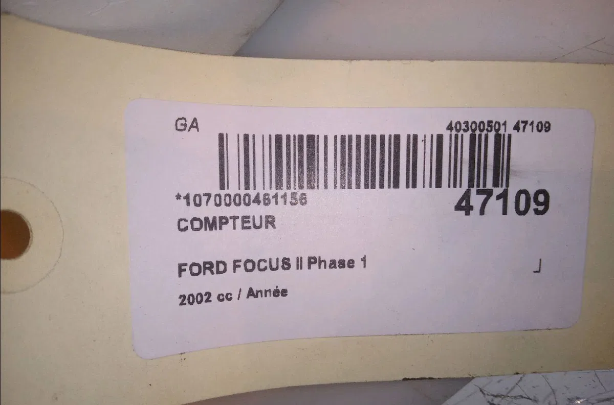 Compteur Ford FOCUS I (DAW, DBW) 1.8 16v (1998-2004) occasion — photo 4