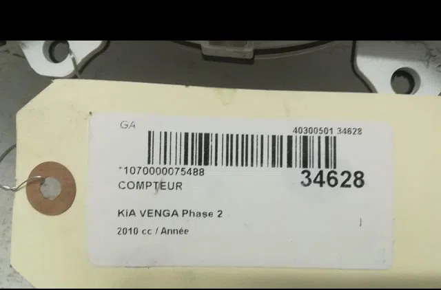 Compteur Kia VENGA (YN) 1.4 crdi 90 (2010) occasion — photo 4