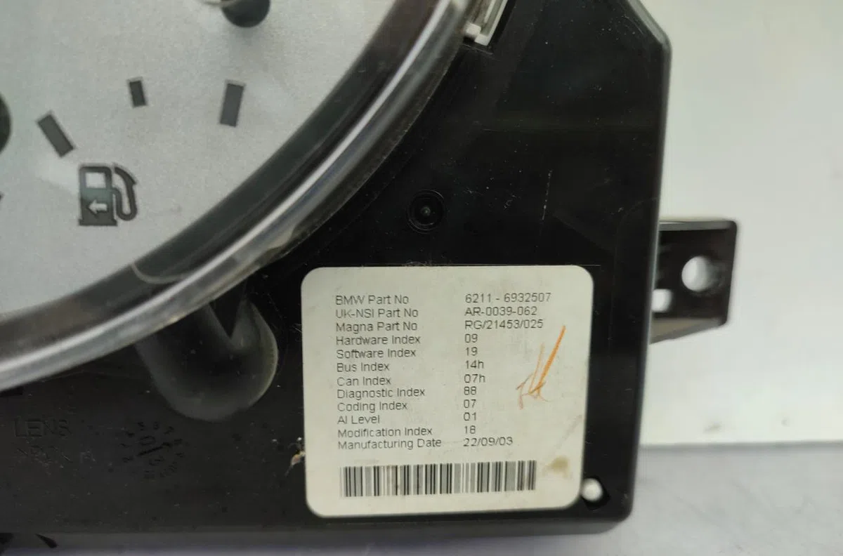Compteur MINI MINI 1 R50-R53 PHASE 1 occasion