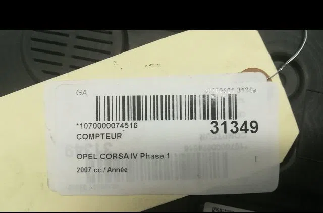 Compteur OPEL CORSA IV 2007 occasion — photo 4