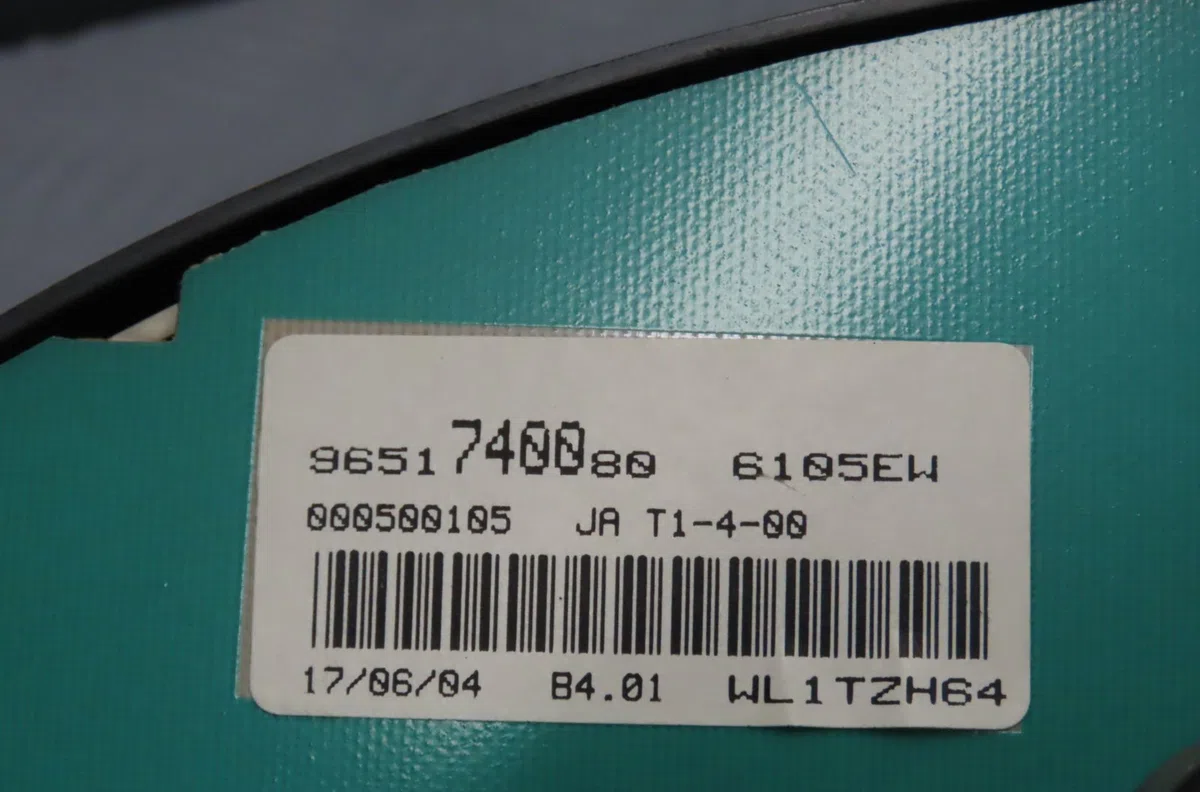 Compteur PEUGEOT 206 2004 occasion — photo 3