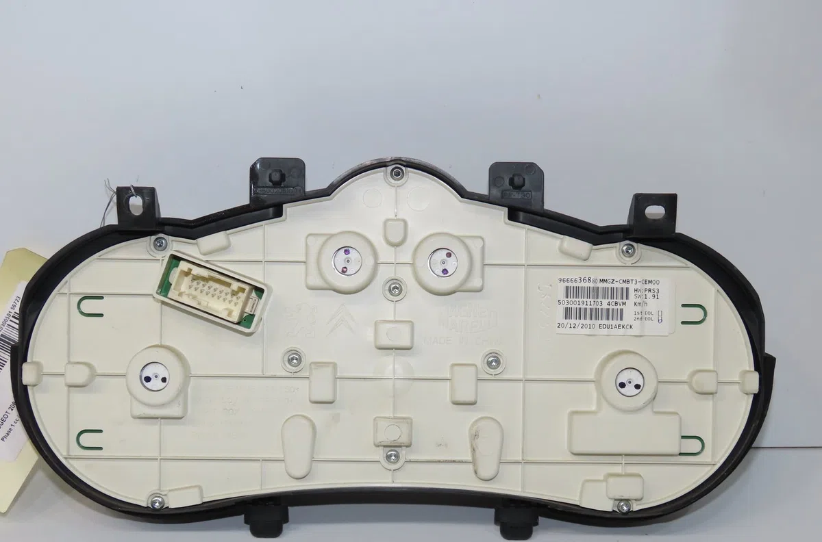 Compteur Peugeot 206 (2L_, 2M_) 1.4 hdi eco 70 (2009-2013) 5 portes occasion — photo 2