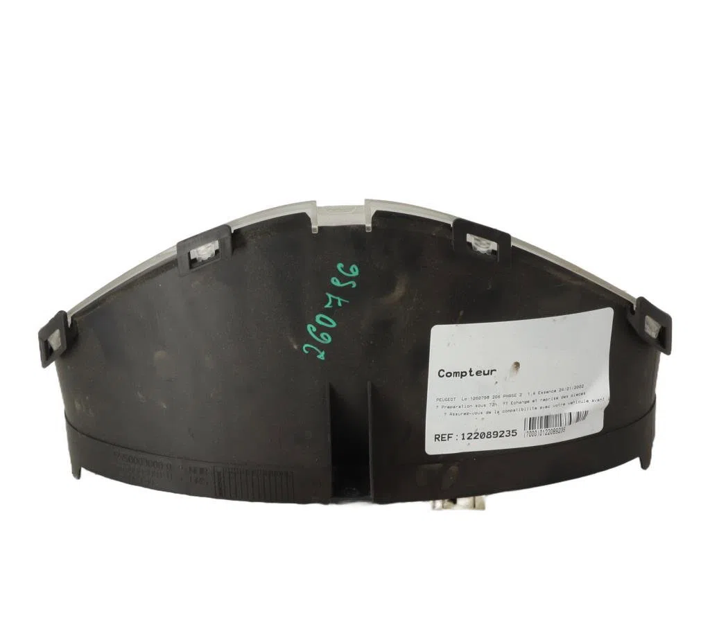 Compteur Peugeot 206 3-5 portes (2A-C) 1.4 i (1998-2012) 3 portes occasion — photo 2