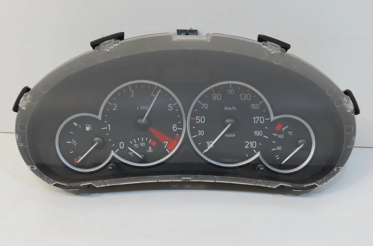 Compteur Peugeot 206 3-5 portes (2A-C) 1.4 i (1998-2012) 3 portes occasion — photo 2