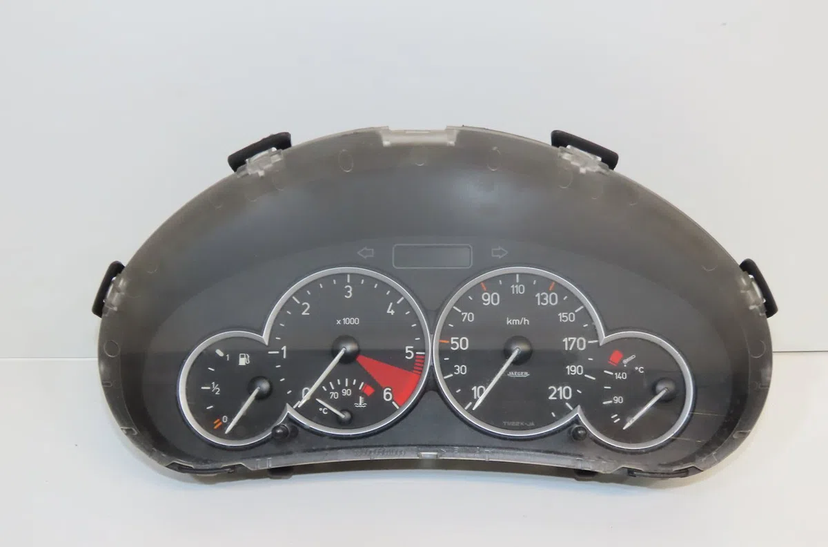 Compteur Peugeot 206 3-5 portes (2A-C) 2.0 hdi 90 (1999-2009) 5 portes occasion — photo 2