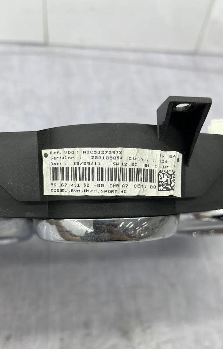 Compteur PEUGEOT 207 PHASE 2 BREAK occasion — photo 2