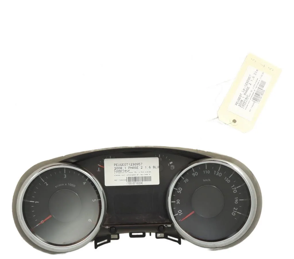 Compteur Peugeot 3008 Monospace (0U_) 1.6 hdi 115 - bluehdi 115 (2013-2016) occasion