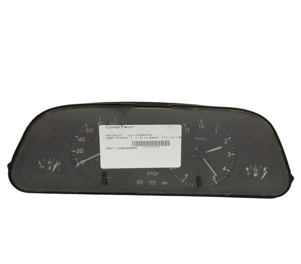 Compteur Peugeot 306 3-5 portes (7A, 7C, N3, N5) 1.9 d (1994-2001) occasion