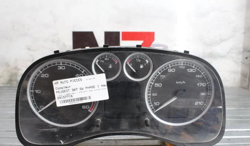 Compteur PEUGEOT 307 PHASE 1 BREAK occasion — photo 2