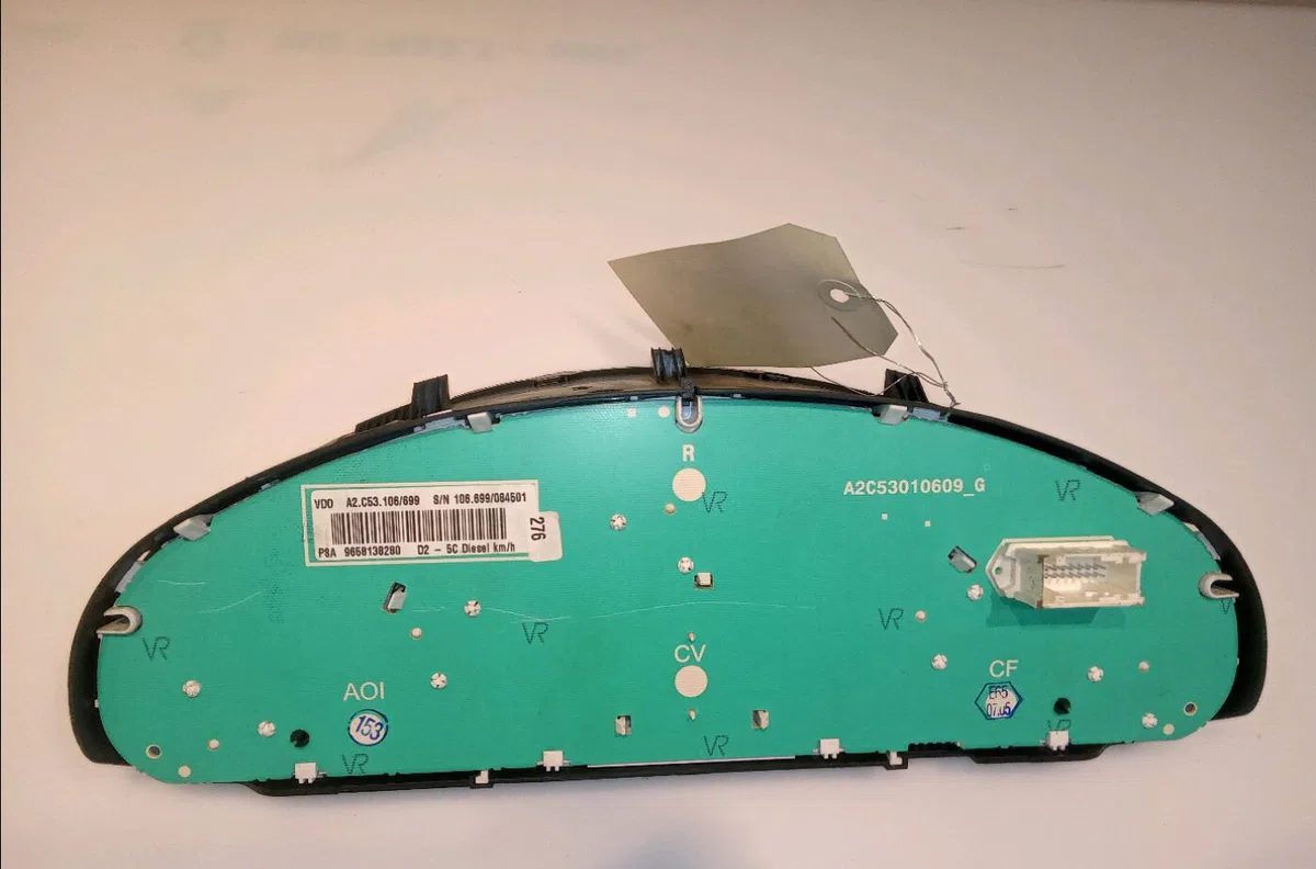 Compteur Peugeot 407 SW (6E_) 1.6 hdi 110 (2004-2010) 5 portes occasion — photo 2