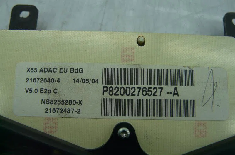 Compteur RENAULT CLIO 2 PHASE 2 occasion