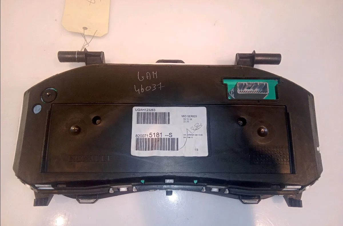 Compteur Renault CLIO III (BR0-1, CR0-1) 1.2 16v (br0p, cr0p) (2007-2014) occasion — photo 2