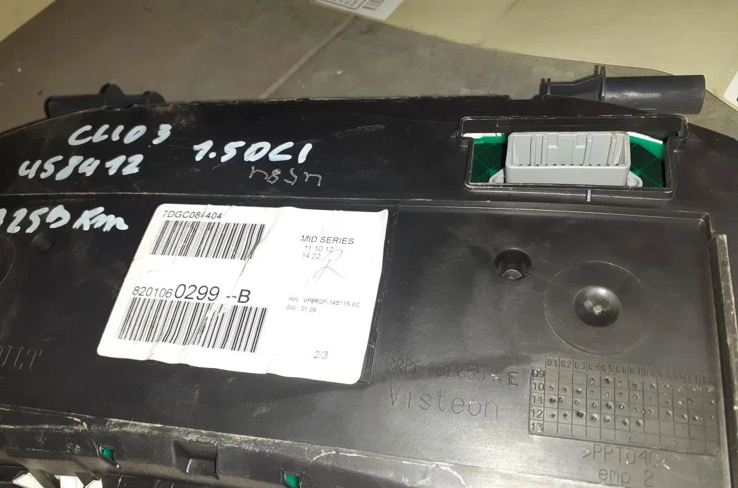 Compteur Renault CLIO III (BR0-1, CR0-1) 1.5 dci (2010-2014) 5 portes occasion — photo 2
