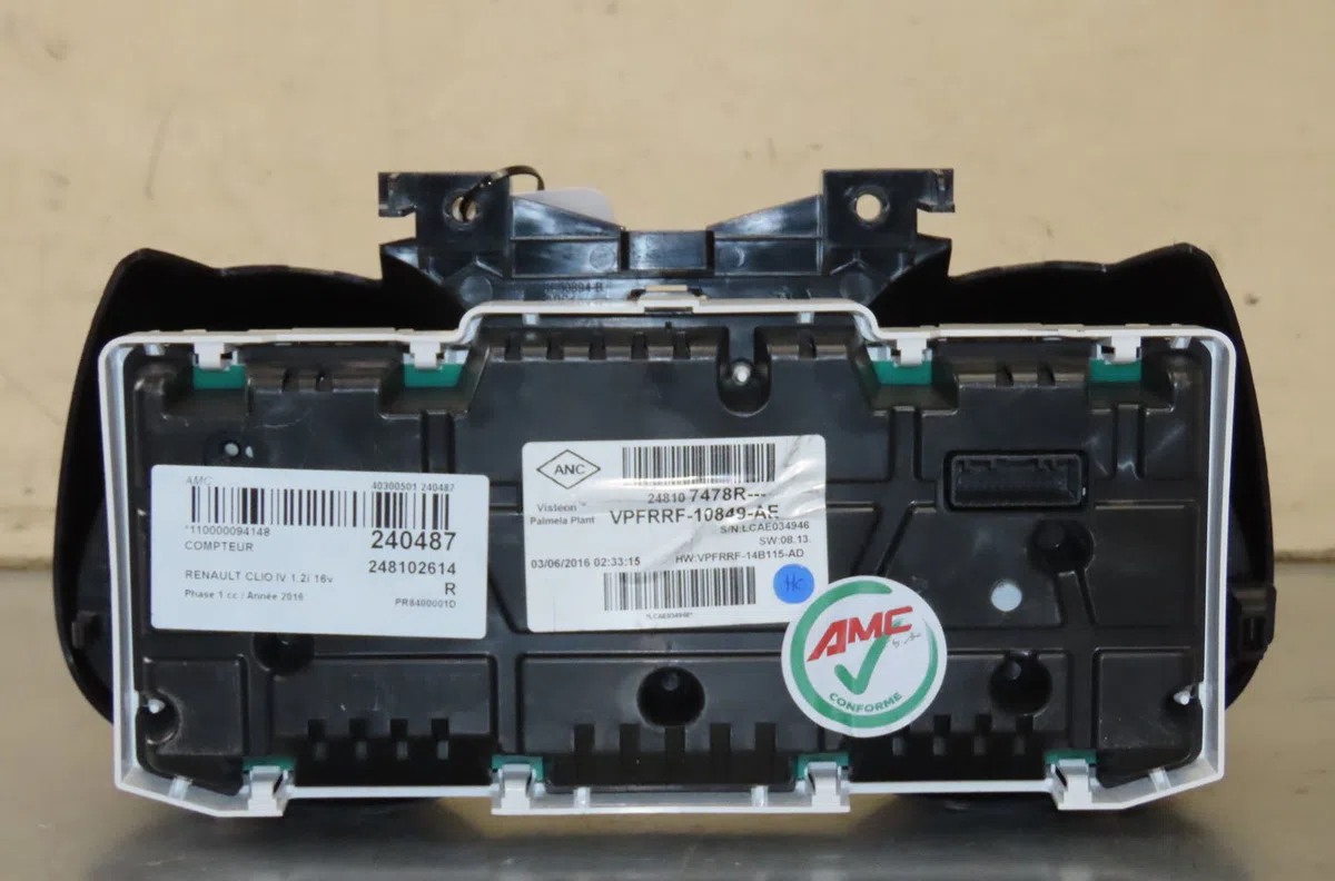 Compteur Renault CLIO IV (BH_) 1.2 16v (2012) occasion — photo 3