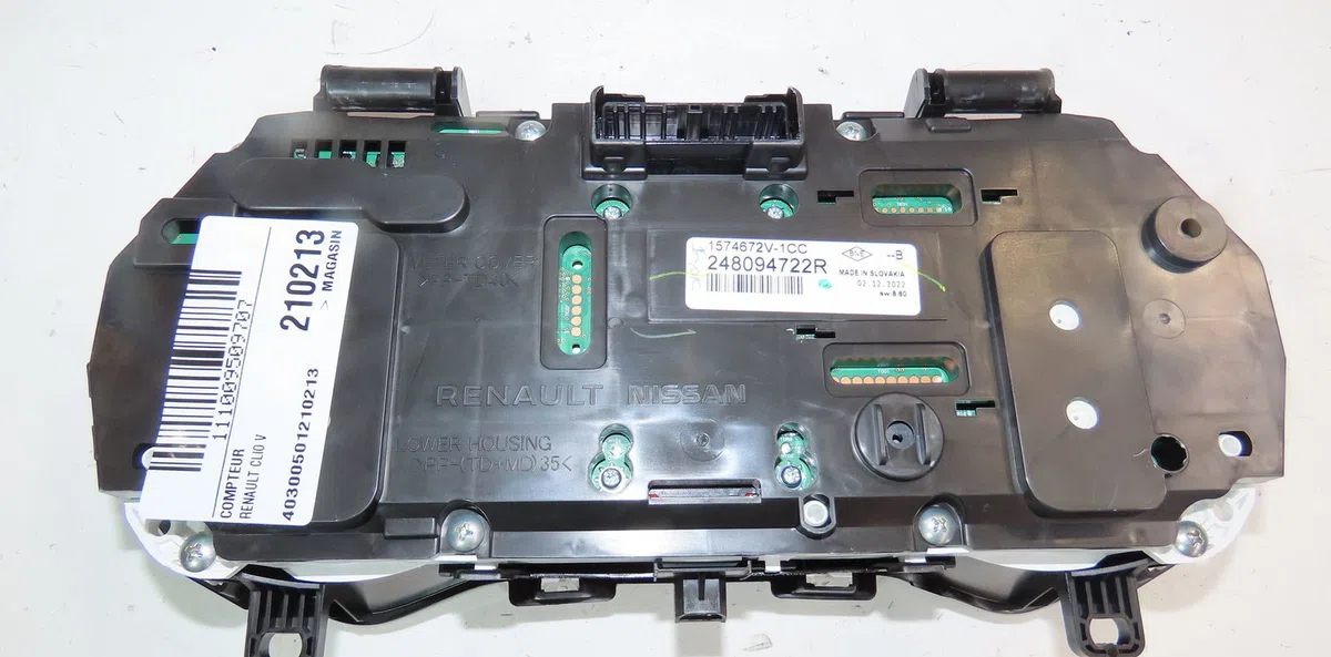 Compteur Renault CLIO V (B7_) 1.0 sce 65 (b7mg) (2021) occasion — photo 2