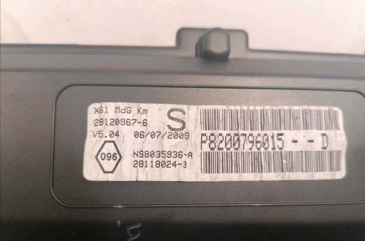Compteur Renault KANGOO - GRAND KANGOO II (KW0-1_) 1.5 dci (2008) occasion — photo 3