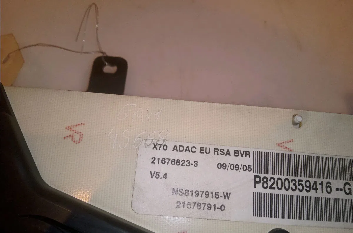 Compteur Renault MASTER II Camionnette (FD) 3.0 dci 140 (hd0s, fd0s, hd1s) (2003-2006) occasion — photo 3
