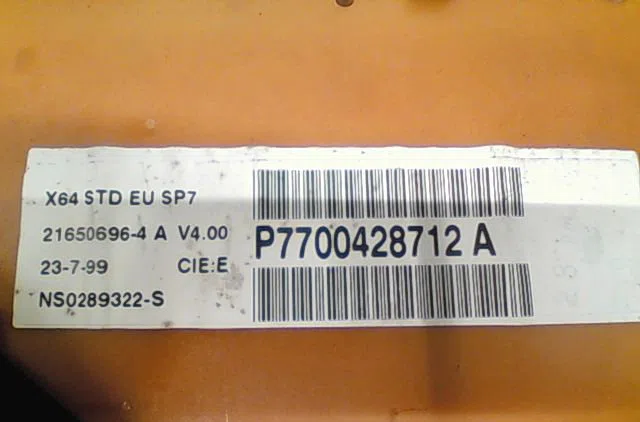 Compteur Renault MEGANE I Coupé (DA0-1_) 1.9 dti (da0n) (1997-2001) occasion — photo 3