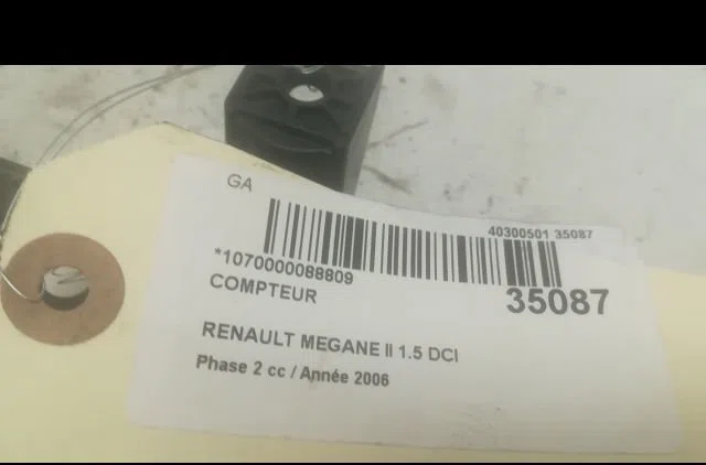 Compteur Renault MEGANE II (BM0-1_, CM0-1_) 1.5 dci (bm1e, cm1e) (2005-2008) occasion — photo 3