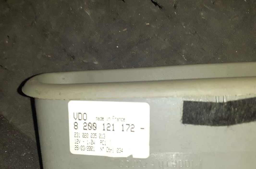 Compteur Renault TWINGO I (C06_) 1.2 16v (c06c, c06d, c06k) (2001-2007) 3 portes occasion