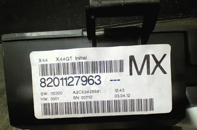 Compteur Renault TWINGO II (CN0_) 1.2 16v (cn04, cn0a, cn0b) (2007-2014) 3 portes occasion — photo 3