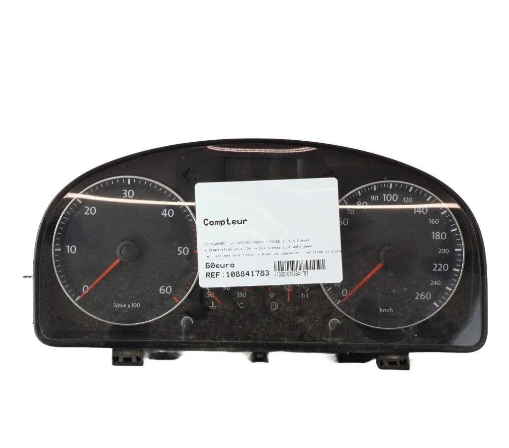 Compteur Volkswagen CADDY III Monospace (2KB, 2KJ, 2CB, 2CJ) 1.9 tdi (2004-2010) occasion