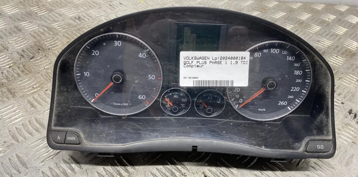 Compteur VOLKSWAGEN GOLF PLUS PHASE 1 occasion — photo 2